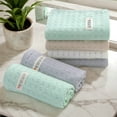 thumbnail image 4 of Unique Bargains Waffle Hand Towels for Bathroom 2 Pack Beige, 4 of 4