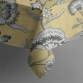 thumbnail image 5 of Pioneer Flower Floral Print Pattern Square Tablecloth,Waterproof Square Table Cover,Wipeable Spillproof Washable Table Cover for Home Kitchen Party Decor 60"x60"(152x152cm), 5 of 6