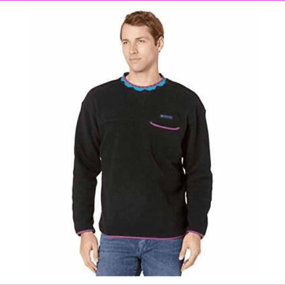 columbia wapitoo fleece crew neck sweatshirt