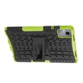 thumbnail image 4 of ShellTech Rugged Case for Lenovo Tab M11 11inch TB330FU TB330XU,Shockproof Rubber Case Kickstand Cover for Lenovo Tab M11 2024, Green, 4 of 7