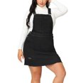 thumbnail image 2 of Vestido en general de talgrande pamujer Falcon tirantes rasgados Bolsillos Vestidos en general Negro L, 2 of 7