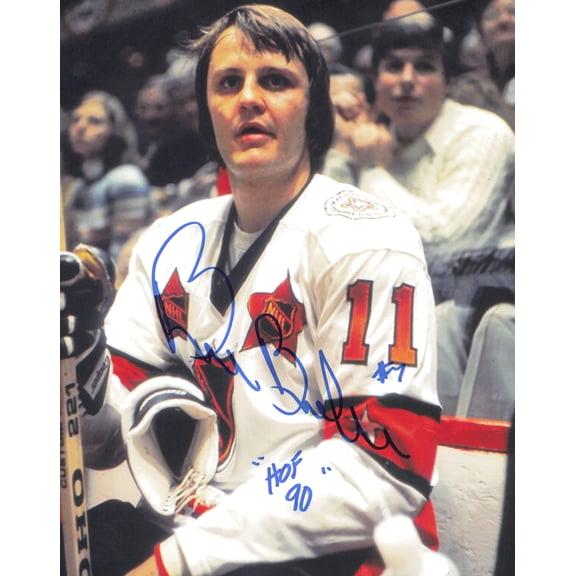 Bill Barber Autographed 8x10 Photo Philadelphia Flyers SKU #247390