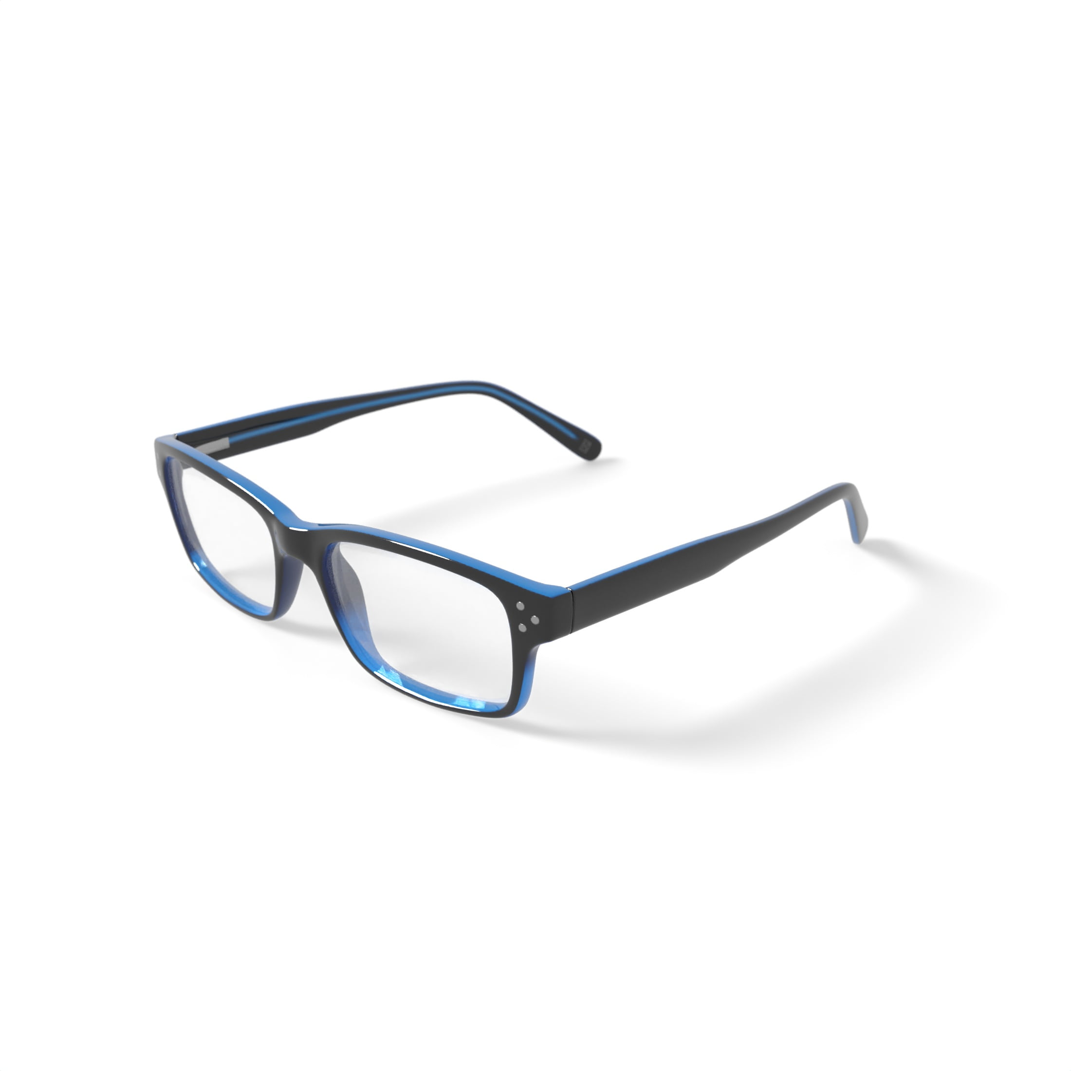 Randy Jackson Men's RJ3025 Rectangular Prescription Eyeglasses with Case, Black