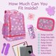 thumbnail image 4 of Bentgo Mochila 2 en 1 para niños y bolsa de almuerzo aislada – Mochila duradera con 16 compartimentos y contenedor de almuerzo en estampados únicos para la escuela y viajes – Acolchado resistente al a, 4 of 5
