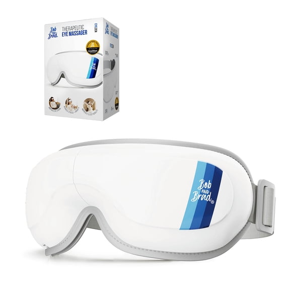 Bob and Brad Eye Massager with Heat,Smart Eye Mask for Migraine Reduce Dry Eyes Improve Sleep Idea Gifts
