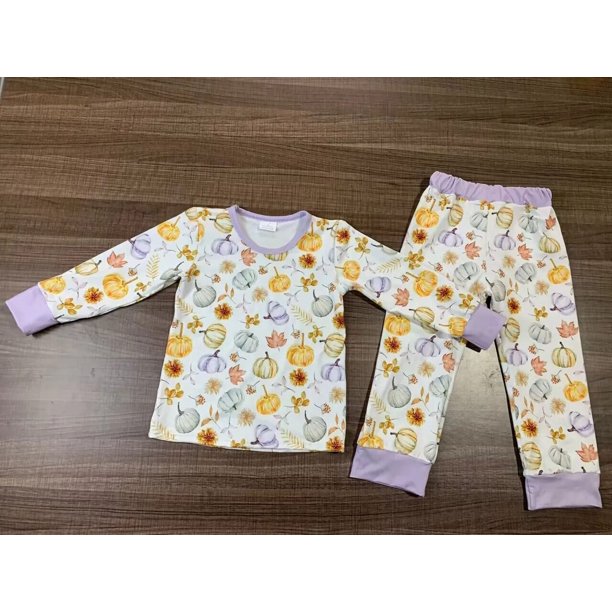 Pijamas para niños y niñas Pijamas Conjunto de pijamas navideños para niños Pijamas para niños pequeños Pijamas para niños Pijamas con pantalones de manga larga