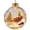 Santa Sleigh & Reindeer, variant on Glowing Christmas Diorama Ornament Ball Christmas Light up Ball Glowing Christmas Story Ornament Light-up Holiday Scene for Home Party Hanging Decor