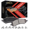 thumbnail image 1 of 4 PCS Premium Ceramic Disc Front Brake Pads Set, 1 of 8