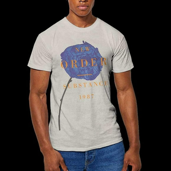 New Order Adult Spring Substance Mineral Wash T-Shirt