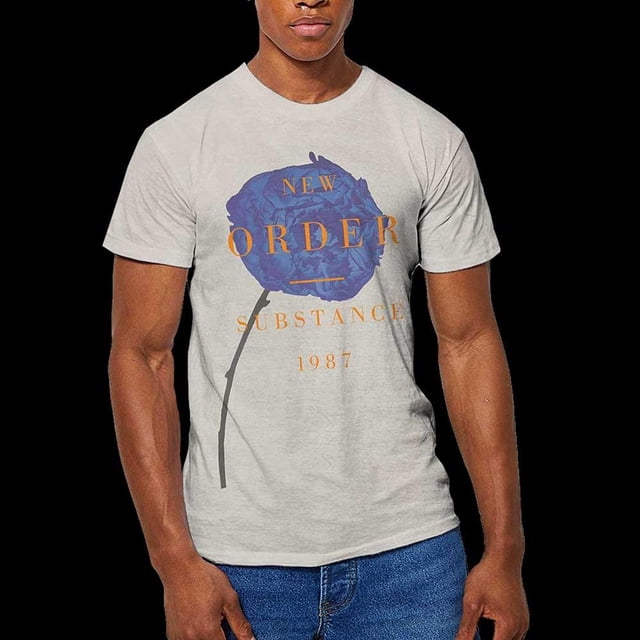 New Order Adult Spring Substance Mineral Wash T-Shirt