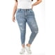 thumbnail image 5 of Jeans skinny Roman Fashion Con detalles desgastados Mezclilla claro azul Talla 38, 5 of 7