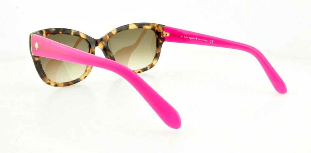 Kate Spade KS JOHANNA/S Plastic Womens Square Sunglasses Camel Tortoise 53mm Adult