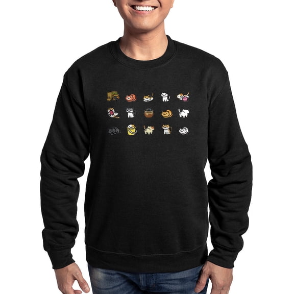 CafePress - Neko Atsume Jumper Sweater - Classic Crew Neck Sweatshirt