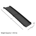 thumbnail image 2 of PETMAKER 61-Inch Folding, Nonslip Dog Car Ramp with Raised Sides (Black), 2 of 8