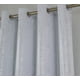 thumbnail image 2 of Panel de cortina Olivia Gray Aspen Metallic Blackout 54 x 84 pulg. Ojal único plateado, 2 of 2