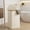 Cream White, variant on LEDREM 26.4 Gallon Laundry Hamper with Lid, Foldable Bamboo Frame Storage Basket for Bedroom and Living Room, Cream White