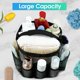 thumbnail image 4 of Carrito de ducha de malla portátil para dormitorio universitario, artículos esenciales con 8 bolsillos, cesta de ducha colgante para dormitorio, bolsa de ducha de secado rápido para baño, 4 of 5