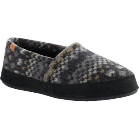 Acorn Men's Tex Moc Casual Gray Slippers XL