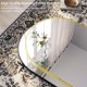 thumbnail image 4 of 26 x 38-pulgada arch bathroom mirror: wall-mounted vanity mirror con aluminum alloy frame ideal para para sala de estar, dormitorio, bathroom, y entrada (hanging o leaning, negra), 4 of 8