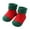 A, variant on Christmas Babies' Stripe Toddler Socks, Babies' Cotton Socks, Babies' Warm non-skid Socks,Gifts for Christmas Stocking
