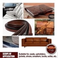 thumbnail image 3 of Leather Conditioner Cleaner Repair Bags Sofa Purses Wallets Belts Car Seats, 3 of 5