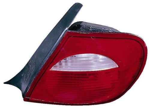 Tail Light Lens and Housing Compatible with 2003-2005 Dodge Neon Driver Side 