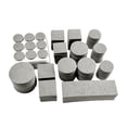 thumbnail image 1 of Almohadillas para muebles de fieltro 216 piezas Sunnimix Protector de suelo para piernas Gris, 1 of 8