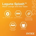 thumbnail image 6 of Intex Laguna Splash Island Floating Water Raft & 2 Detachable Lounge Tubes, 6 of 11
