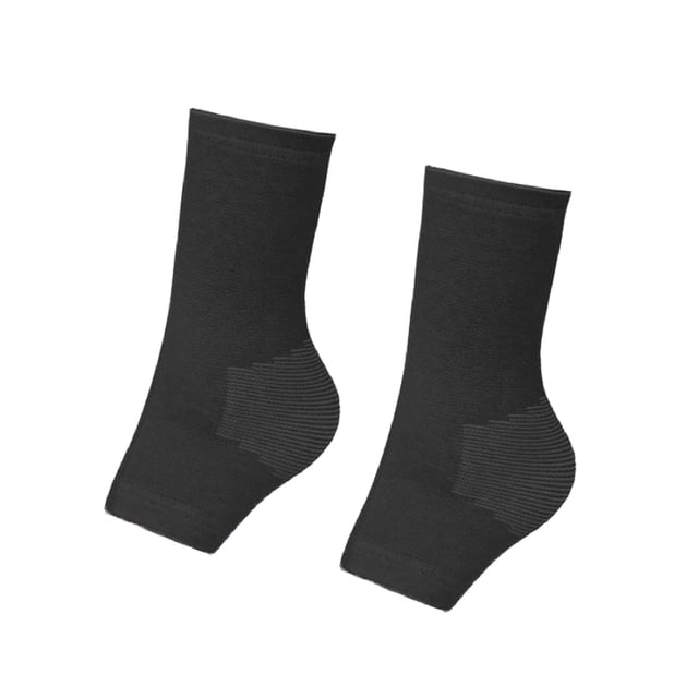 Kieccall Chaussettes de Protection pour Femmes avec Manchon en Fibre et Support de Cheville