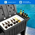 thumbnail image 5 of Dextrus 85 Quart Rolling Cooler Cart, Portable Patio Cooler on Wheels, Outdoor, Polypropylene resin, 5 of 5