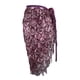thumbnail image 5 of Bufanda de Cadera Larga con Borlas de Lentejuelas Ajustable Traje para Danza de XL púrpura Yuyangstore Bufanda larga de cadera para danza del vientre, 5 of 8