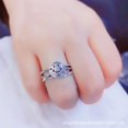 thumbnail image 3 of Anillo retro de hip hop de Corea del Sur, anillo abierto de moda con números femeninos simples y personalidad versátil para hombres y mujeres., 3 of 5