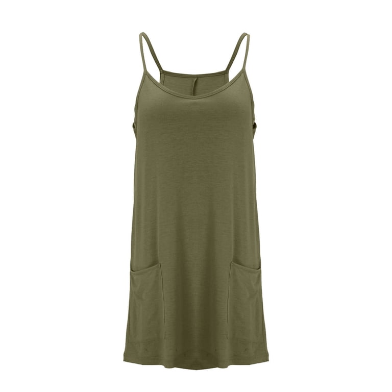 green satin slip dress mini Olive Green Satin Mini Dress