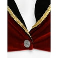 thumbnail image 6 of Haitryli Women's Halloween Costume Vintage Steampunk Tailcoat Victorian Tuxedo Coat Jacket Uniform Red XL, 6 of 7