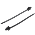 thumbnail image 2 of Brida de nailon para cable de coche con montaje a presión, 162 mm de longitud, 40 unidades, color negro, 2 of 8