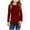Wine, variant on purcolt Girls Long Sleeve Shirts Thermal Undershirt Underwear Base Layer Crewneck Tops Kids 3-14 Years