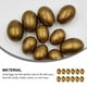 thumbnail image 2 of 12 piezas de juguetes decorativos de cáscara de huevo huevos de pascua de pascua empacando cáscaras de huevo (doradas), 2 of 6