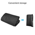 thumbnail image 6 of EEEkit Lawn Mower Cover, Waterproof UV-Resistant Storage Slip on Cover for Riding Lawn Mower with Deck up to 72", Black, 6 of 8
