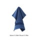 thumbnail image 2 of Toalla azul marino, absorbente, suave, color liso, toalla para el hogar, lavado facial, regalo, 2 of 7