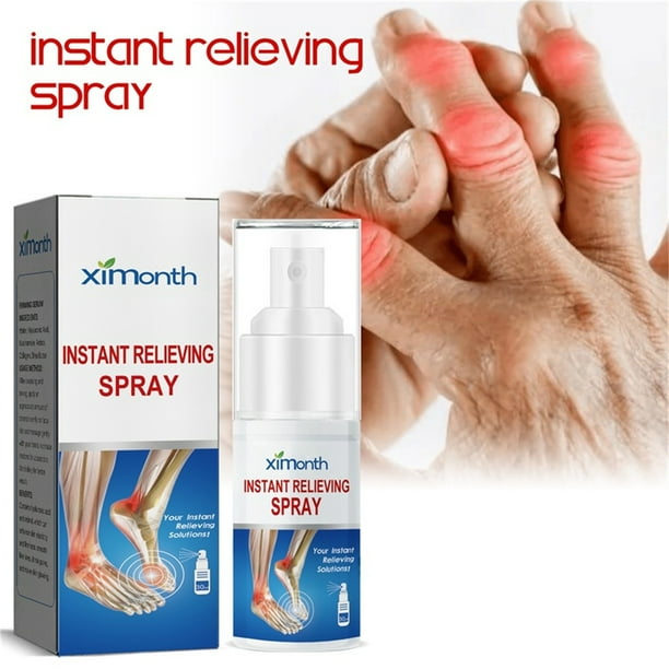 Xihbxyly Ofertas de hoy Spray para aliviar el dolor articular, Spray a base de hierbas para aliviar el dolor articular instantaneo, Spray para aliviar el dolor, Spray a base de hierbas para aliviar e