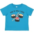 thumbnail image 3 of Inktastic Kawaii How I Roll Sushi Boys or Girls Toddler T-Shirt, 3 of 5
