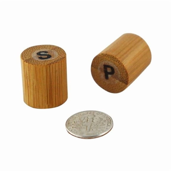 0.67 In. Bamboo Mini Salt & Pepper Set, Pack Of 100