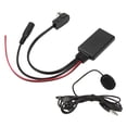 thumbnail image 1 of Audio Cable Adapter, Black   Cable Wear Resistant Temperature Resistant  For  KCA-121B AI-NET CDA-9857 For Car Smart Phone, 1 of 8