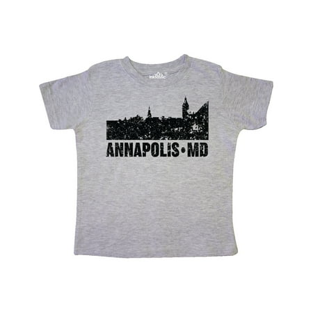 

Inktastic Annapolis Skyline Grunge Gift Toddler Boy or Toddler Girl T-Shirt