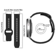 thumbnail image 3 of MKHSQHDG Today's Deals Silicone Sports Sweat Proof Solid Color Watch Band with Convenient Adjustment and Wide Compatibility Compatible with Smartwatch, 3 of 6
