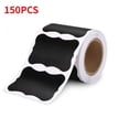 thumbnail image 3 of Chalkboard Labels, 150 pcs Waterproof Reusable Blackboard Stickers with 1 pcs Pen for Jars, Parties Decoration, Craft Rooms, Weddings, Storage, Organize Your Home & Kitchen, 1 Set, 3 of 5