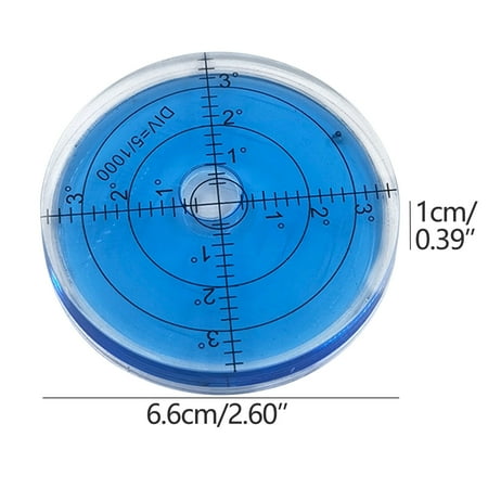 

Holiday Clearance! VWRXBZ Vientiane Level Bubble Portable Circular Level Small Balance Ruler High-precision Level Universal Level Bubble Scale Horizontal Bubble Plane Measurement 15ml