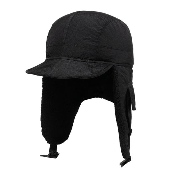 Winter Cap Weather Headwear Men Women Adults Baseball Hat with Ear