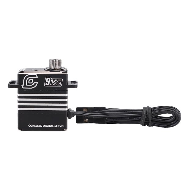 Servotro de metal impermeable de alta sensibilidad de 9 kg rc para el rastreador scx10 iii