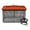 Orange, variant on Pier Fishing Keep Net Fish Basket with Floating Frame, Quick-drying Fish Protector for Dock Casting and Coastal Use